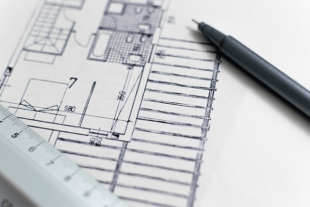 Floor plans of house to be remodeled